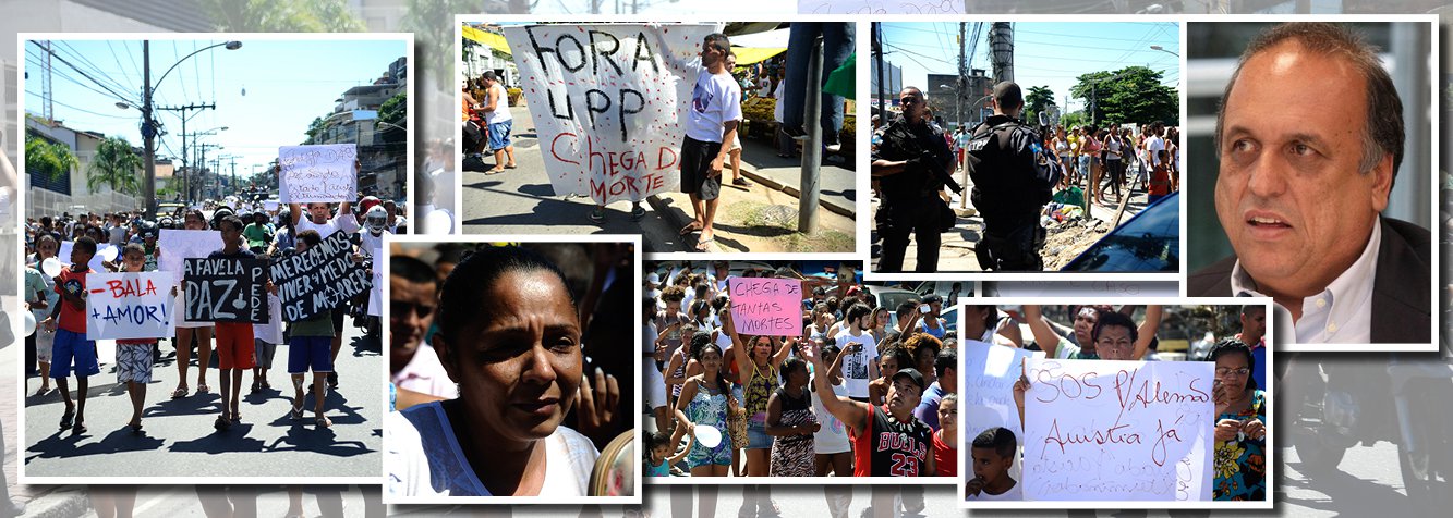 "Há uma burocracia muito grande que precisa ser vencida. Se ficarmos esperando título de propriedade, registro de imóveis, licenças, vamos aguardar pelo resto da vida e o policial continuará trabalhando em condições precárias", disse o governador do Rio, Luiz Fernando Pezão; mortes recentes no Morro do Alemão, como a do menino Eduardo de Jesus, colocam em xeque a política de pacificação