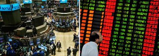 De acordo com a Reuters, que cita uma fonte, um problema técnico causou a interrupção dos negócios; a NYSE informou que todas as ordens enviadas serão canceladas; paralisação acontece em um dia tenso para os mercados, com a queda livre da bolsa chinesa; entenda