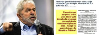 Segundo o Tijolaço, Procurador Valtan Timbó Mendes Furtado é alvo de um Processo Administrativo pela Corregedoria Geral do Ministério Público, órgão diretamente ligado a Rodrigo Janot; Dr. Timbó ”foi negligente no exercício das suas funções ministeriais, tendo em vista o atraso ao dar andamento em 245 (duzentos e quarenta e cinco) feitos que estavam sob a sua responsabilidade”, diz o despacho; Instituto Lula diz que a abertura de inquérito contra o ex-presidente é resultado da ação de atropelo de Timbó sobre os prazos