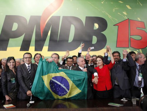 De forma paradoxal, a força do PMDB está em justamente em não ter projeto de país, em limitar-se a ser a muleta politica para a famigerada, mas necessária, governabilidade