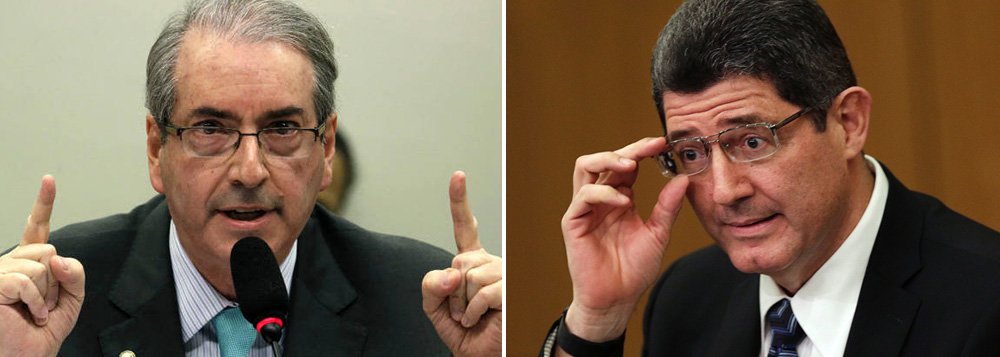 Presidente da Câmara, Eduardo Cunha (PMDB-RJ), rebateu a entrevista do ministro da Fazenda, Joaquim Levy, que chamou os parlamentares à responsabilidade da crise financeira; "Talvez ele não saiba lidar com a economia ou com o Congresso. Todas as medidas do ajuste fiscal foram aprovadas. Não foi o Congresso que deprimiu a economia", afirmou o peemedebista