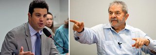 Líder peemedebista na Câmara, deputado Leonardo Picciani, disse que a legenda decidiu retirar o apoio integral à Medida Provisória 665, que muda regras do seguro desemprego e do abono salarial: "Vamos seguir a orientação do ex-presidente Lula: vamos combater a retirada dos direitos dos trabalhadores”, disse ele sobre as declarações do ex-presidente Lula no programa do PT; ele cobrou do PT um alinhamento com o Planalto