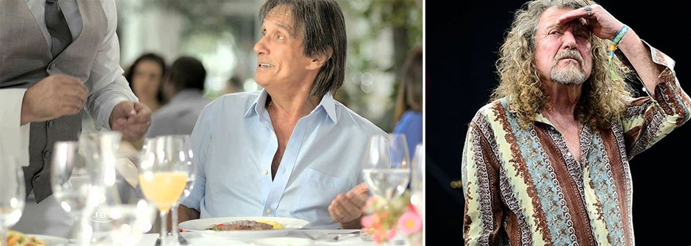 Colunista Kiko Nogueira compara tentativa frustrada do cantor como garoto propaganda com o caso de Robert Plant, que teria recusado uma oferta de quase R$ 2 bilhões para se reunir com a antiga banda do Led Zeppelin: “Roberto Carlos paga um preço por ter abandonado sua arte para faturar exclusivamente com o que acha que é sua imagem. É um paradoxo: o negócio é fechado por se tratar de um grande artista. Ocorre que o grande artista não produz arte há décadas”