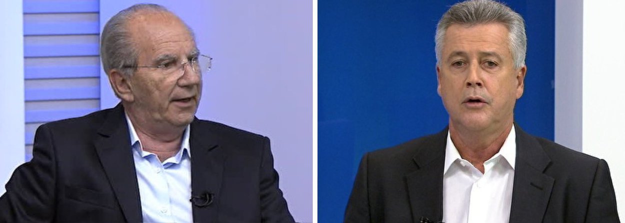 Os candidatos ao governo do Distrito Federal participam, daqui a pouco, do primeiro debate eleitoral do segundo turno, na TV Band. A partir das 21h30, Jofran Frejat (PR) e Rodrigo Rollemberg (PSB) se enfrentarão ao vivo; nesta quinta-feira (9), pesquisa divulgada pelo Instituto Veritá indicou 61,7% das intenções de voto em Rollemberg e 38,3% para Frejat