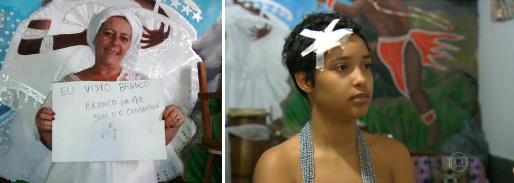 A pedra arremessada contra uma menina de 11 anos adepta ao Candomblé, no Rio de Janeiro, por intolerância religiosa pode ter deixado marcas para toda a vida; opinião é da avó, Kátia Marinho, que presenciou a agressão, e disse que, por medo, a neta quer evitar roupas brancas – utilizadas tradicionalmente pelos praticantes da religião; a vítima fará hoje exame de corpo delito e Kátia será recebida pelo deputado Marcelo Freixo (Psol), que acompanha o caso