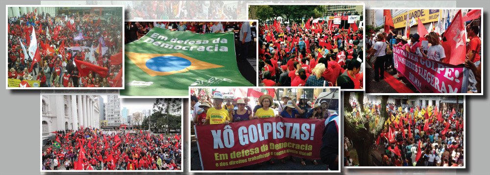 Parte da pauta dos manifestantes que foram às ruas nesta quinta-feira 20 chega a ser de "literal oposição ao governo Dilma, como a que pede a cabeça do ministro da Fazenda, Joaquim Levy, e o fim do ajuste fiscal", destaca Eduardo Guimarães, do Blog da Cidadania; ele ressalta ainda que PSOL e MTST também são contra o "governismo" nos atos de hoje; "Claro que não pegaria bem um PSOL e um MTST participarem de uma manifestação em que grande parte do público pregou golpe militar e defendeu sonegação fiscal, de modo que essas organizações decidiram fazer, nesse 20/8, um protesto 'pela esquerda' contra a agenda governista, mas, também, contra a agenda ultraconservadora do PSDB e de Eduardo Cunha"