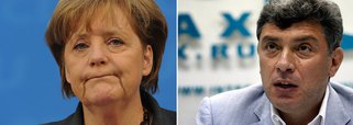 Chanceler alemã, Ângela Merkel, declarou-se "consternada" pela "morte covarde" do opositor russo e antigo vice-primeiro-ministro Boris Nemtsov; em comunicado, ela apela ao dirigente russo Vladmir Putin para que tudo seja esclarecido e os autores do assassinato punidos
