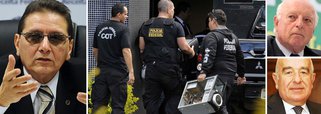 Polícia Federal investiga envolvimento do Banco Safra, de Joseph Safra, de uma empresa de Jorge Gerdau e do ex-secretário da Receita Otacílio Cartaxoa em esquema de fraude contra a Receita Federal estimada em R$ 19 bilhões; também foi citado no caso Francisco Maurício Rebelo de Albuquerque Silva, pai do deputado Eduardo da Fonte (PP-PE), líder do PP, também investigado pela Lava-Jato; Ministério Público Federal e a Corregedoria do Ministério da Fazenda cumpriram 41 mandatos de busca e apreensão nesta quinta-feira