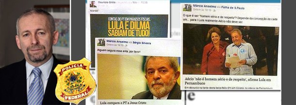 Jornalista e escritor Luciano Martins Costa comenta em artigo a reportagem do jornal O Estado de S. Paulo que apontou que policiais federais responsáveis pela investigação da Lava Jato xingaram o PT, Lula e Dilma nas redes sociais, enquanto exaltaram Aécio Neves; denúncia, para o colunista, revela "um escândalo dentro do escândalo da Petrobras" e "de onde vêm os factoides utilizados pela imprensa para exercer sua influência em questões importantes para a sociedade brasileira, como a eleição para a Presidência da República"; segundo ele, matéria aponta que os policiais "compunham uma espécie de comitê informal do candidato Aécio Neves enquanto vazavam seletivamente para a imprensa dados do inquérito"