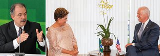 A presidente Dilma Rousseff fará uma visita de Estado aos Estados Unidos até setembro, num gesto para estreitar novamente a relação entre os dois países; a informação foi confirmada ontem à noite, no coquetel do Itamaraty, pelo ministro da Casa Civil, Aloizio Mercadante; ontem, Dilma se reuniu com o vice americano Joe Biden, que veio para a posse