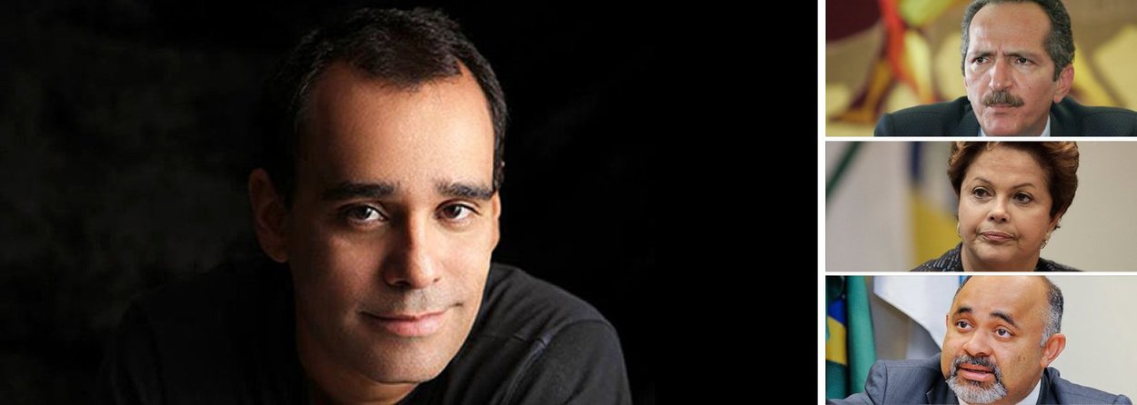 "Então, presidenta, tenho algo em mente que vai causar impacto", diz Aldo Rebelo, o novo chefe da Ciência e Tecnologia; "O que, Aldo, desembucha"; "A nacionalização dos aplicativos que compõem a rede social. A senhora vai baixar um decreto obrigando a mudança de nome, por exemplo, do Facebook e do Whatssap, para "Livro de Rosto" e "Conversa Rápida". Não podemos ser tão provincianos e colonizados"; "Rosseto, quem é o próximo?"; "O Ministro dos Esportes"; o Ministro entra; "Qual o seu nome, meu filho?"