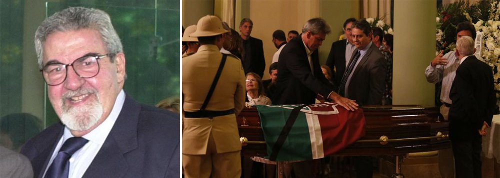 Familiares e amigos compareceram ao velório do ex-prefeito do Rio de Janeiro Luiz Paulo Conde, no Palácio da Cidade, sede do governo municipal; o sepultamento será no cemitério São João Batista, em Botafogo, na Zona Sul da cidade; antes, haverá uma missa de corpo presente; Luiz Paulo Conde morreu, aos 80 anos, em consequência de um câncer de próstata