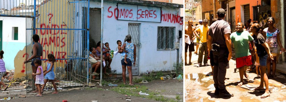 Pedido para impedir a demolição de casas com menores de idade partiu da Defensoria Pública do Rio, que alega ter 34 crianças e nove adolescentes vivendo na comunidade; “Ressalta-se que é inconcebível permitir que famílias compostas por crianças e adolescentes, vulneráveis, sejam desalojadas de suas residências, sem ter para onde ir”, disse o juiz titular da 1ª Vara da Infância, da Juventude e do Idoso, que estabeleceu multa de R$ 100 mil por cada casa destruída 