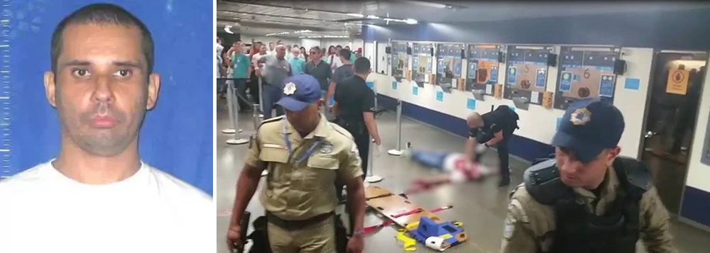 O suspeito de matar um passageiro do Metrô Rio seria integrante de uma quadrilha especializada em saidinhas de banco; é o que apontam as investigações da Divisão de Homicídios (DH); ele tem seis anotações criminais por estelionato, formação de quadrilha e por roubo com arma; Edvardo Camelo Costa chegou a ser condenado por duas vezes e já passou cerca seis anos preso, entre fugas e condicionais, entre 2004 e 2015