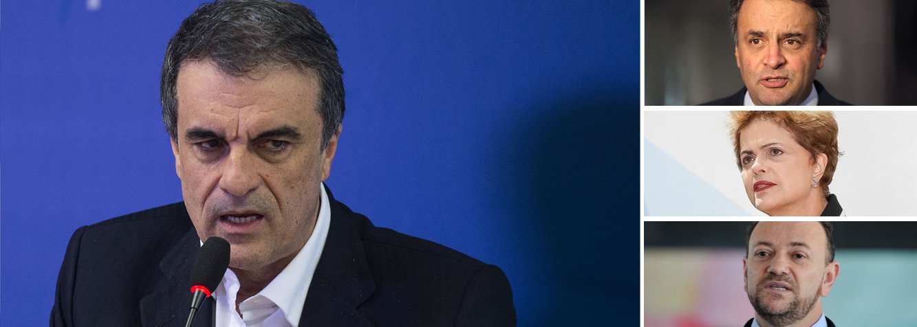 O ministro da Justiça, José Eduardo Cardozo, classificou como "factoide juridicamente ridículo" a decisão de partidos de oposição pedirem à Procuradoria-Geral da República investigação contra a presidente Dilma Rousseff e seu ministro Edinho Silva pelo crime de extorsão, baseado na delação do empresário Ricardo Pessoa; para Cardozo, a oposição quer "atingir a honra da presidente e de um ministro do Estado"; ele disse ainda que a base para o pedido dos oposicionistas "já foi feita no âmbito da Operação Lava Jato" e, por isso, "não é necessário pedir investigação de algo que já está sendo investigado"