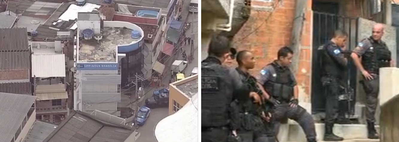 A polícia decidiu fazer reproduções simuladas das mortes de Eduardo Jesus, Elizabeth de Moura e de Capitão Uanderson, todos mortos no Conjunto de Favelas do Alemão, zona norte do Rio; antes do início das reconstituições, o delegado Rivaldo Barbosa disse que nenhum culpado será poupado; participam da ação 120 agentes da Polícia Civil, dez peritos e mais de 20 policiais militares