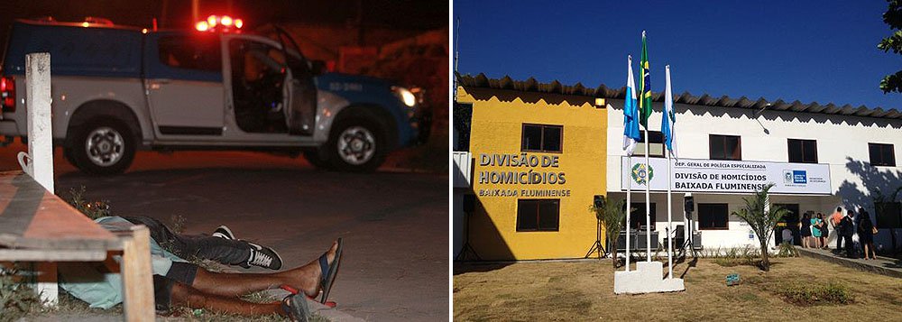 Cinco pessoas foram assassinadas a tiros no bairro Parque Paulista, em Duque de Caxias, município da Baixada Fluminense; um adolescente ficou ferido e foi encaminhado ao hospital; o caso está sendo investigado pela Divisão de Homicídios da Baixada Fluminense, que já ouviu o sobrevivente, testemunhas e parentes das vítimas; os corpos foram encaminhados ao Instituto Médico Legal (IML) de Duque de Caxias, para serem identificados