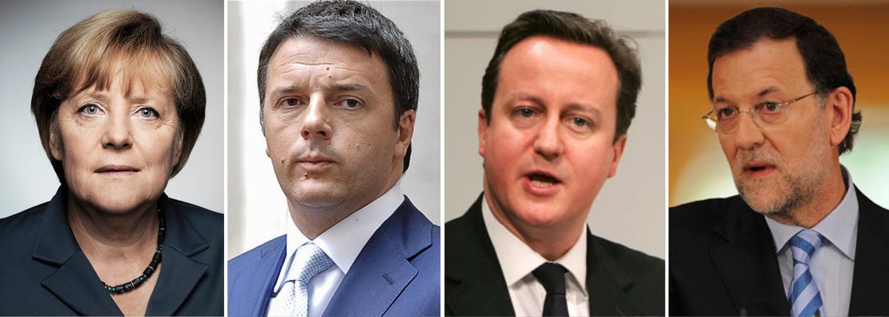 Os primeiros-ministros da Alemanha, Angela Merkel; da Itália, Matteo Renzi; da Grã-Bretanha, David Cameron; e da Espanha, Mariano Rajoy, confirmaram a presença na marcha convocada imediatamente depois do atentado contra o jornal satírico Charlie Hebdo; o presidente do Conselho Europeu, Donald Tusk, também estará presente; a manifestação ocorrerá na tarde de domingo