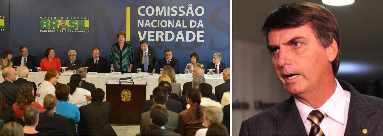 Comissão Nacional da Verdade recomenda à presidente Dilma Rousseff que crie "um núcleo no Governo, na pasta que achar mais adequada, para dar prosseguimento a este inventário das feridas e das cicatrizes", noticia Tereza Cruvinel, colunista do 247; jornalista ressalta que "o dia de hoje merece ser chamado de histórico" e aponta uma "ironia da história": relatório foi entregue um dia depois da "inominável evocação da ditadura, do machismo, do chauvinismo e da obcenidade autoritária por um de seus filhotes que sobrevivem na democracia, o deputado Jair Bolsonaro"