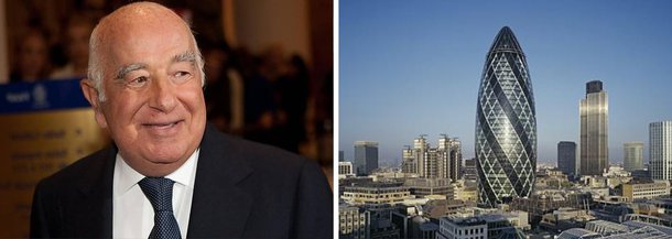 Banqueiro brasileiro Joseph Safra abre a carteira; após comprar produtora americana de bananas Chiquita, por US$ 1,3 bilhão, grupo Safra arremata edifício 'Gherkin', em Londres, por 726 milhões de libras; capital formado no mercado financeiro do Brasil mostra poderio nos centros do capitalismo