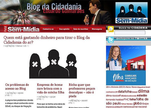 Estamos falando de censura, de um ataque à liberdade de expressão que se vale de poder econômico, pois cada servidor usado custa uns 50 reais para ser contratado, e foram dezenas