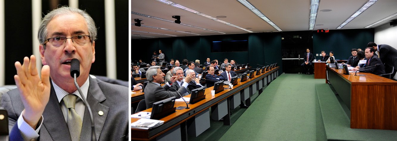 Por 34 votos a 31, a Comissão de Constituição e Justiça e de Cidadania (CCJ) da Câmara aprovou a proposta de autoria do presidente da Casa, Eduardo Cunha; a PEC foi defendida pelo PMDB, PP e PTB, grandes partidos da base do governo, além de PSDB, DEM e PPS, da oposição