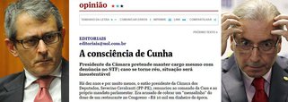 ‘Se o plenário do STF julgar que existem elementos suficientes para receber a denúncia, dando início ao processo penal, Eduardo Cunha precisará deixar o comando da Casa. Espera-se que ele e seus pares tenham consciência disso’, diz Otavio Frias, da ‘Folha de S. Paulo’