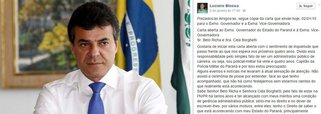 Trezentos sargentos da PM do Paraná, que se formaram no segundo semestre de 2014, continuam sem receber o valor referente à promoção pelo governo Beto Richa (PSDB); segundo o capitão Luciano Blasius, que decidiu expor o caso no Facebook, as promoções ocorrem a cada cinco anos e o aumento nos salários deveria ser de 5%; Blasius relata que em seu caso houve a mudança de patente de cabo para sargento; com a promoção, valor do salário deveria ser de R$ 4,3 mil; o entanto, ele diz que o grupo ainda está recebendo o valor antigo, de R$ 3,9 mil; secretaria de Segurança reconhece atrasos