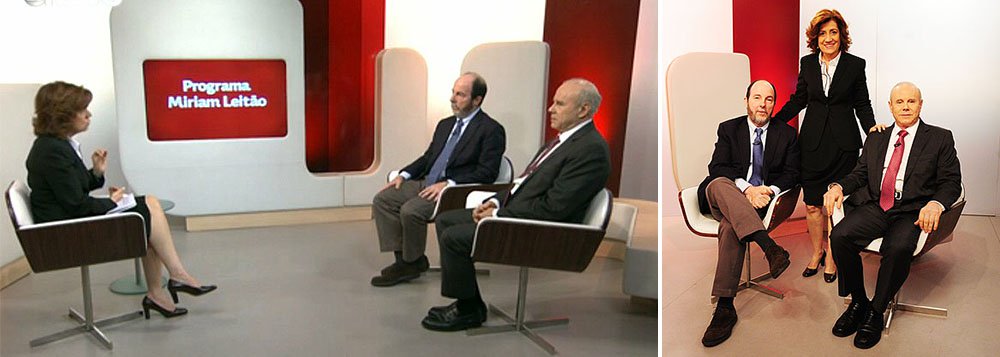 Em debate da Globonews, ministro da Fazenda, Guido Mantega voltou a defender a política monetária do governo e disse que “há 11 anos que cumprimos a meta da inflação": "Não brincamos com a inflação. Quando Armínio era presidente do Banco Central, ele pegou uma inflação em 9% e entregou em 12% em 2002"; Armínio Fraga, cotado para assumir o ministério da Fazenda em um eventual governo Aécio Neves (PSDB), rebateu; disse que a situação naquela época era diferente e que houve um "medo" da entrada de Lula no governo, que puxou o dólar para uma disparada frente ao real, e consequentemente trouxe uma enorme pressão inflacionária