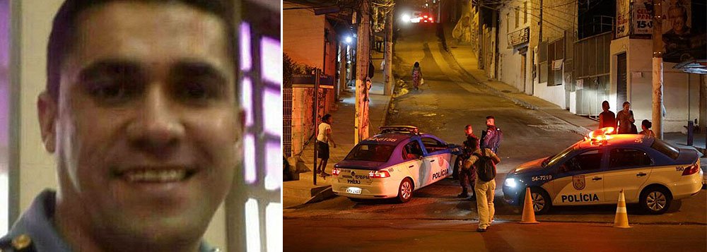 Capitão Uanderson Manoel da Silva, 34 anos, morreu no início da noite de ontem após ser baleado no peito durante um confronto com na localidade conhecida como Largo da Vivi; Batalhão de Operações Policiais Especiais (Bope) faz buscas na região na tentativa de localizar os atiradores