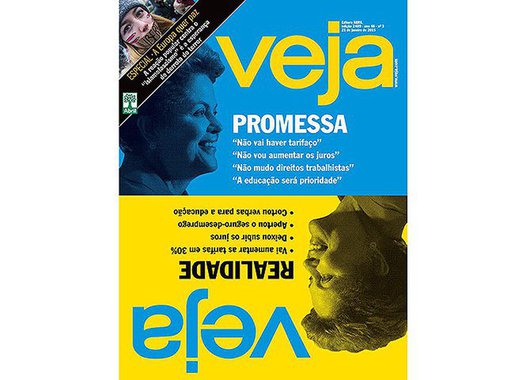 A última capa dessa revista de maus presságios, que odeia o Brasil e seu povo é o exemplo pronto e acabado do quanto uma publicação pode cada vez mais ficar decandente