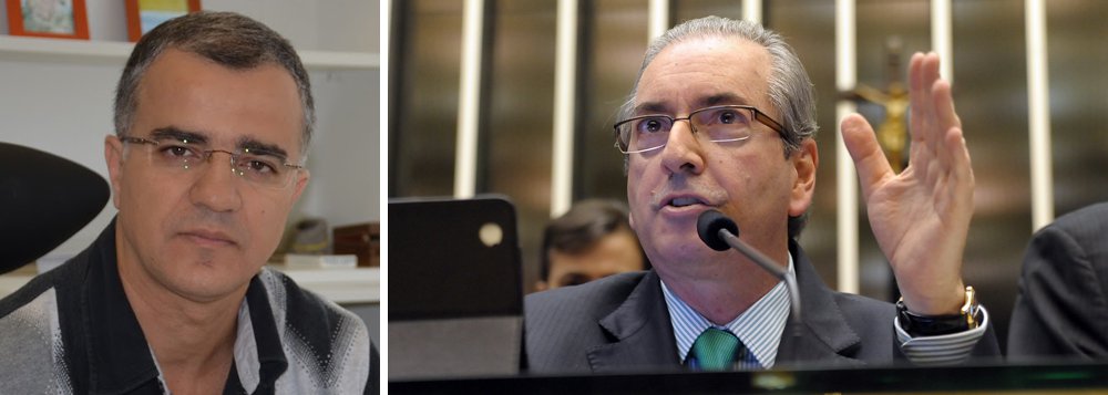 Resposta do presidente da Câmara de que aceitaria fazer uma acareação com o delator Júlio Camargo, mas que Dilma e ministros teriam que fazer o mesmo "só eleva a tensão com o governo nos bastidores", avalia o jornalista; para Kennedy Alencar, "atacar Sérgio Moro", como vem fazendo Eduardo Cunha, é outro "erro de cálculo" e criar a CPI do BNDES para atingir o governo também não será uma boa estratégia, segundo o jornalista