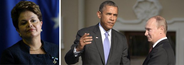 Presidente vai aproveitar a Cúpula do G20 para se encontrar separadamente com chefes de Estado; vários pedidos de encontros bilaterais foram enviados a Dilma Rousseff e, até o momento, pelo menos quatro audiências privadas foram agendadas: com os presidentes dos Estados Unidos, Barack Obama; da Rússia, Vladimir Putin; da China, Xi Jinping, e com a chanceler da Alemanha, Angela Merkel