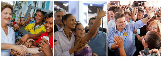 Instituto Datafolha registrou na sexta-feira nova sondagem sobre a disputa pela sucessão presidencial; coleta de dados vai até a quarta-feira (3); na última edição, a ex-senadora Marina Silva apareceu em empate técnico com Aécio Neves (PSDB) no primeiro turno e com Dilma Rousseff (PT) no segundo turno