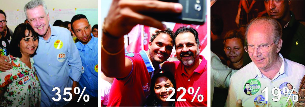 Pesquisa divulgada na noite desta sexta-feira (26) aponta que Rodrigo Rollemberg (PSB) pode disputar o segundo turno com o governador do Distrito Federal, Agnelo Queiroz (PT); candidato do PSB lidera com 35% das intenções de voto, contra 22% do petista; na terceira posição, em empate técnico com Agnelo, está Jofran Frejat (PR), ex-vice da chapa de Arruda e substituto do ex-governador, com 19%