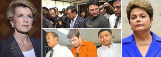 Depois da Holanda, é a vez de a Austrália repudiar a pena de morte na Indonésia; "O governo australiano é contra a pena de morte em todas as instâncias e tem sido uma posição consistente de todos os governos há muitos anos e, por isso, somos contra uma situação em que cidadãos do país estejam prestes a ser executados", disse a ministra australiana dos Negócios Estrangeiros, Julie Bishop; no Brasil, governo Dilma foi alvo de críticas por tentar livrar um brasileiro do corredor da morte, executado no último sábado; defesa quer agora internar Rodrigo Gularte, também condenado à morte no país, para que não seja executado