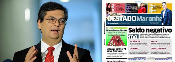 O governo Flávio Dino informou que investiu R$ 103,8 milhões em segurança pública nos meses de janeiro e fevereiro de 2015 e não os R$ 848 mil apontado pelo jornal Estado do Maranhão na edição deste domingo (12); o "confronto" entre jornal dos Sarney e o atual Executivo ocorre em meio a um sistema penitenciário em crise deixado pelo governo Roseana Sarney, com quase 80 mortes nos dois últimos anos da gestão peemedebista