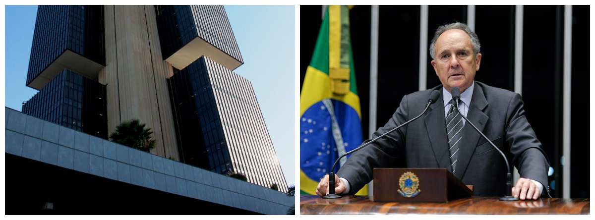 Senador argumentou que um Banco Central sem autonomia na verdade tem contribuído com o crescimento da inflação e com o aumento dos lucros dos bancos privados. "Hoje, o Banco Central é tão dependente, que o presidente tem o título de ministro. Só um Banco Central autônomo é capaz de permitir que a moeda seja do povo e não do governo, da nação e não do partido no poder"