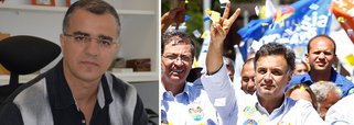 Candidato à presidência pelo PSDB, Aécio Neves previa que já teria ultrapassado Marina Silva a essa altura das eleições, o que não aconteceu, lembra Kennedy Alencar; tucano "já deveria estar pensando em como perder ganhando politicamente, plantando sementes para 2018", sugere jornalista