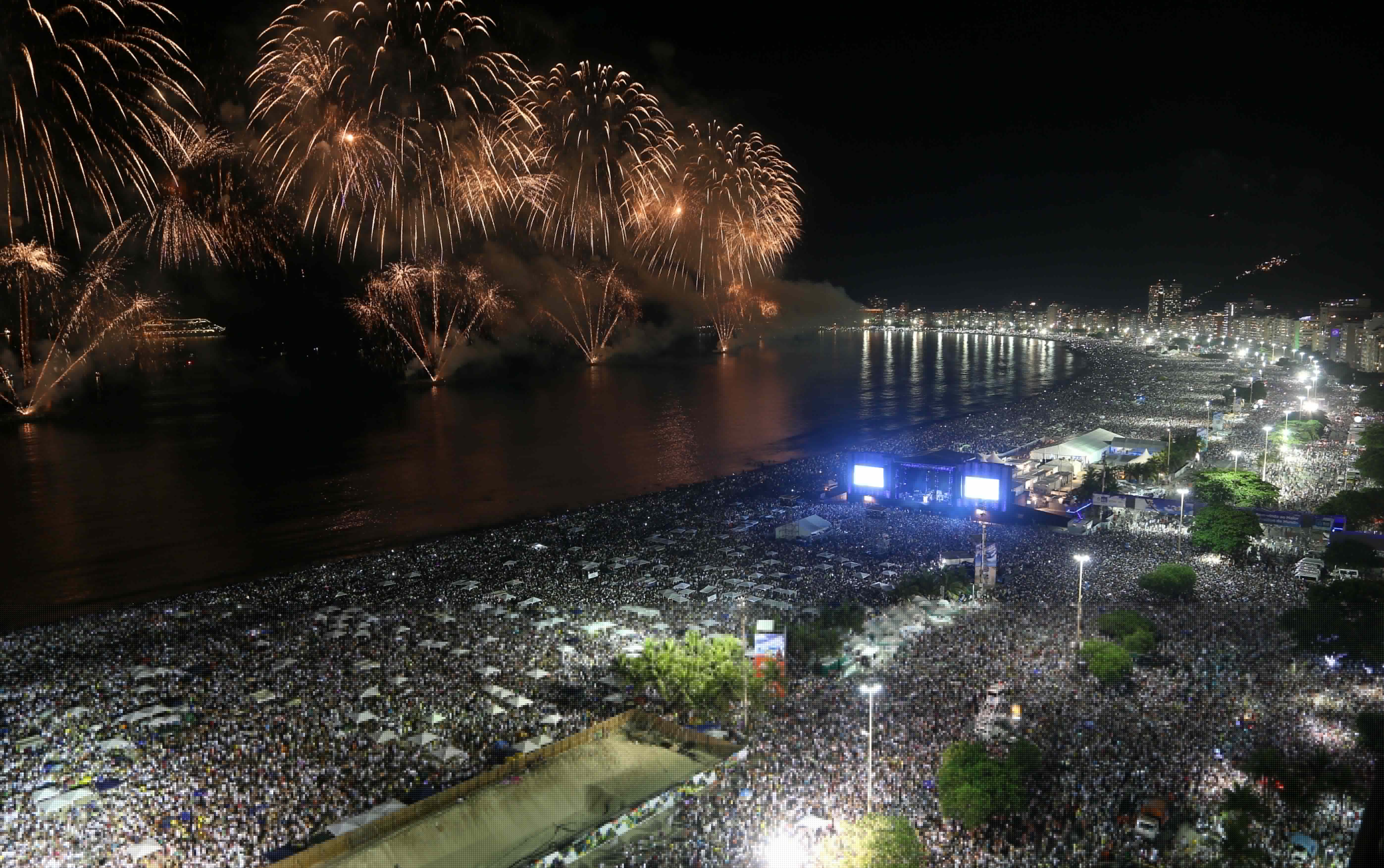 Réveillon 2014 | Copacabana - Foto: Fernando Maia | Riotur
