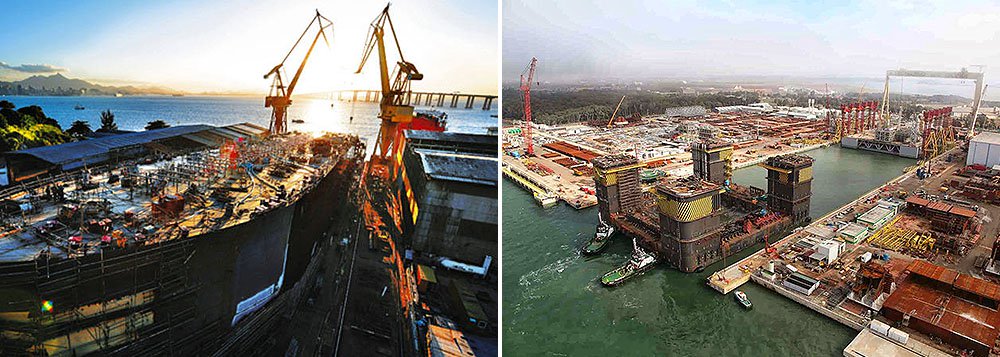 Só cidades de Rio Grande e São José do Norte, o sindicato calcula que 17 mil pessoas perderam o emprego, entre novembro e janeiro deste ano. Na região, fica o estaleiro EBR, administrado pela Toyo Setal, citana na operação; o principal problema apontado é o atraso de pagamentos da Sete Brasil, que contratou cinco estaleiros para produzir 29 navios-sondas
