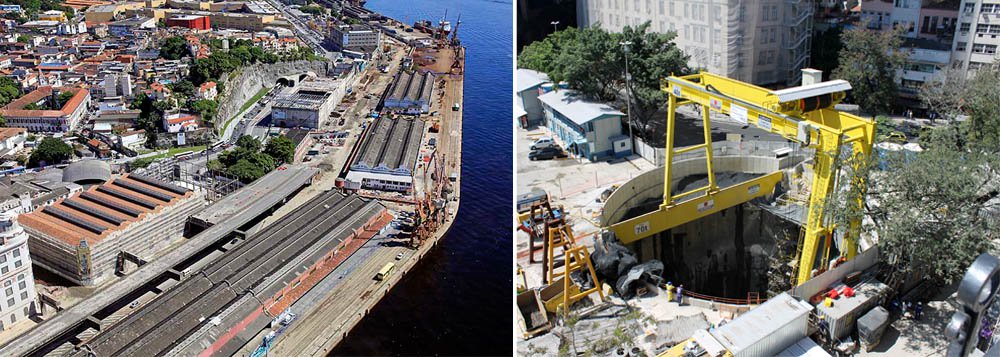 Os moradores da Gamboa, na zona portuária do Rio, relatam problemas na estrutura de suas casas, como rachaduras e vidraças quebradas, desde o início das explosões subterrâneas das obras do Porto Maravilha, iniciadas em junho deste ano; os moradores da Rua Conselheiro Zacarias e do entorno também têm reclamado que a Concessionária Porto Novo, responsável pela obra, não tem avisado adequadamente sobre os horários das detonações