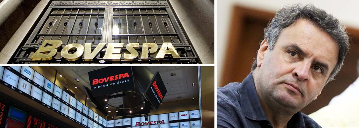 Índice viveu dia de montanha-russa; chegou a subir 1,31% na abertura do pregão desta quarta-feira 8, em meio a especulações eleitorais, mas depois sofreu queda de mais de 2% em meio a rumores de que uma denúncia contra o candidato Aécio Neves (PSDB) pode ser divulgada na imprensa; informações, porém, não foram publicadas nem confirmadas até o momento; com a indicação do Fed de que manterá as taxas de juros baixas por "tempo considerável", a Bovespa amenizou as perdas, fechando em queda de 0,66%