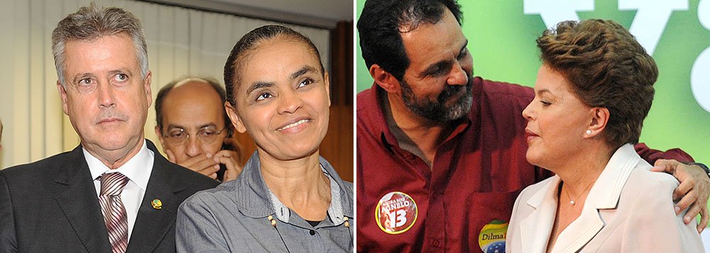 Mas governador Agnelo Queiroz se livra de seu maior adversário, o ex-governador José Roberto Arruda; em situação de empate técnico na última pesquisa Ibope, com 18% de intenção contra 19% para Agnelo, senador Rodrigo Rollemberg se beneficia do desempenho de Marina Silva; candidata a presidente do PSB tem dez pontos à frente da presidente Dilma Rousseff; divisão eleitoral da herança de votos de Arruda, que anunciou sua renúncia para a segunda-feira 15, vai decidir disputa para o GDF