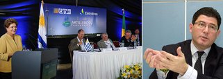 "Se não fosse importante, já teríamos eliminado e simplesmente abandonado. Acho que o ministro foi infeliz no uso do adjetivo", declarou a presidente Dilma Rousseff, antes da inauguração do Parque Eólico Artilleros, em Tarariras, no Uruguai; ministro da Fazenda, Joaquim Levy, disse que a desoneração da folha de pagamento foi "grosseira" e uma "brincadeira" que custa R$ 25 bilhões por ano; de acordo com a presidente, a desoneração da folha "é um instrumento que vai permanecer. Agora, em certas conjunturas, temos de reajustá-los, ou para cima, ou para baixo"