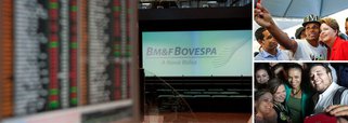 Mercado repercute noticiário bastante movimentado e segue na expectativa pela divulgação do Vox Populi, hoje à noite; Datafolha e Ibope serão apresentados ainda esta semana; Ibovespa fechou com alta de 1,79% nesta segunda-feira, aos 57.948 pontos, com as ações da Petrobras e da Vale acentuando os ganhos nesta sessão