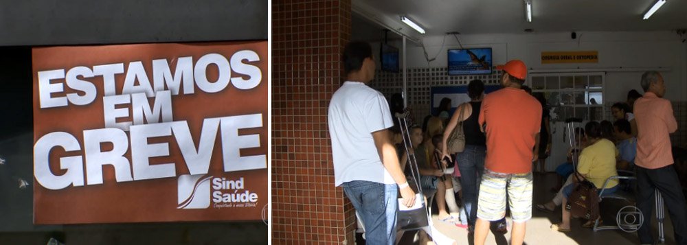 A paralisação dos médicos do Distrito Federal foi decretada ilegal; o TJ determinou a suspensão da greve com retorno à atividade de 100% dos profissionais, sem interrupção dos serviços; em caso de descumprimento, a multa diária será de R$ 80 mil; como consequência da crise orçamentária deixada pela gestão Agnelo Queiroz, o orçamento da Lei Orgânica do DF prevê um aporte de R$ 720 milhões a menos para Saúde em 2015 na comparação com o ano passado; a categoria tem assembleia marcada para esta quarta-feira (21)