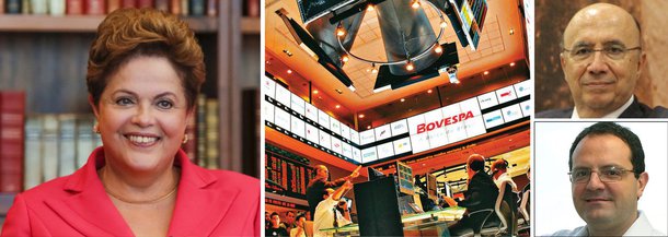 Na primeira semana completa após vitória da presidente Dilma Rousseff, Bolsa de Valores de São Paulo acumula alta de 5,18%; nada menos que 18 companhias listadas subiram acima de 20% desde o day after eleitoral; apenas na sexta-feira 31, subida do Ibovespa foi de 4,38%; Petrobras supera perdas e dispara 6,70%; bom humor é sustentado pelas escolhas que Dilma têm nas mãos para o Ministério da Fazenda, entre Henrique Meirelles e Nelson Barbosa; quem jogou contra a presidente e o Brasil, está perdendo feio