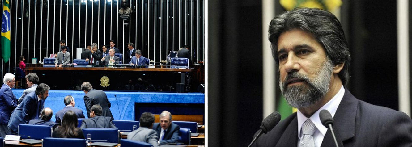 O plenário do Senado rejeitou nesta terça (17) a PEC 58/2013, proposição do pacote de reforma política, que aumentava de 0,5% para 3,5% o percentual do eleitorado exigido como apoio para que um partido possa ser registrado; foram 47 votos favoráveis, oito contrários e quatro abstenções; para ser aprovada, uma PEC precisa de, no mínimo, 49 votos a favor; a proposta era uma iniciativa do senador Valdir Raupp (PMDB-RO); se aprovada, o projeto dificultaria a criação do novo partido do ministro Gilberto Kassab (PSD)