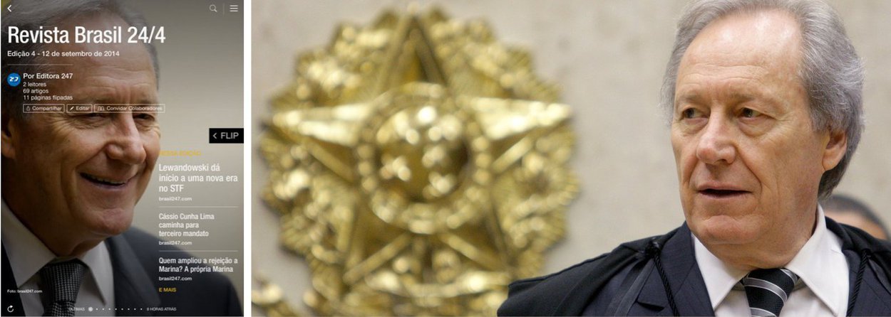 Reportagem de capa, feita por Paulo Moreira Leite, relata os bastidores da posse de Ricardo Lewandowski, que abre uma nova era à frente do Supremo Tribunal Federal, depois do período turbulento de Joaquim Barbosa; o editor Aquiles Lins também publica uma entrevista exclusiva com Cássio Cunha Lima, que caminha para um terceiro mandato como governador da Paraíba; de Brasília, Tereza Cruvinel explica os motivos da maior rejeição de Marina Silva, apontada nas pesquisas eleitorais; entre outros destaques, reportagem de Marco Damiani aponta os danos à imagem do Itaú, em razão de seu excessivo engajamento no processo eleitoral de 2014